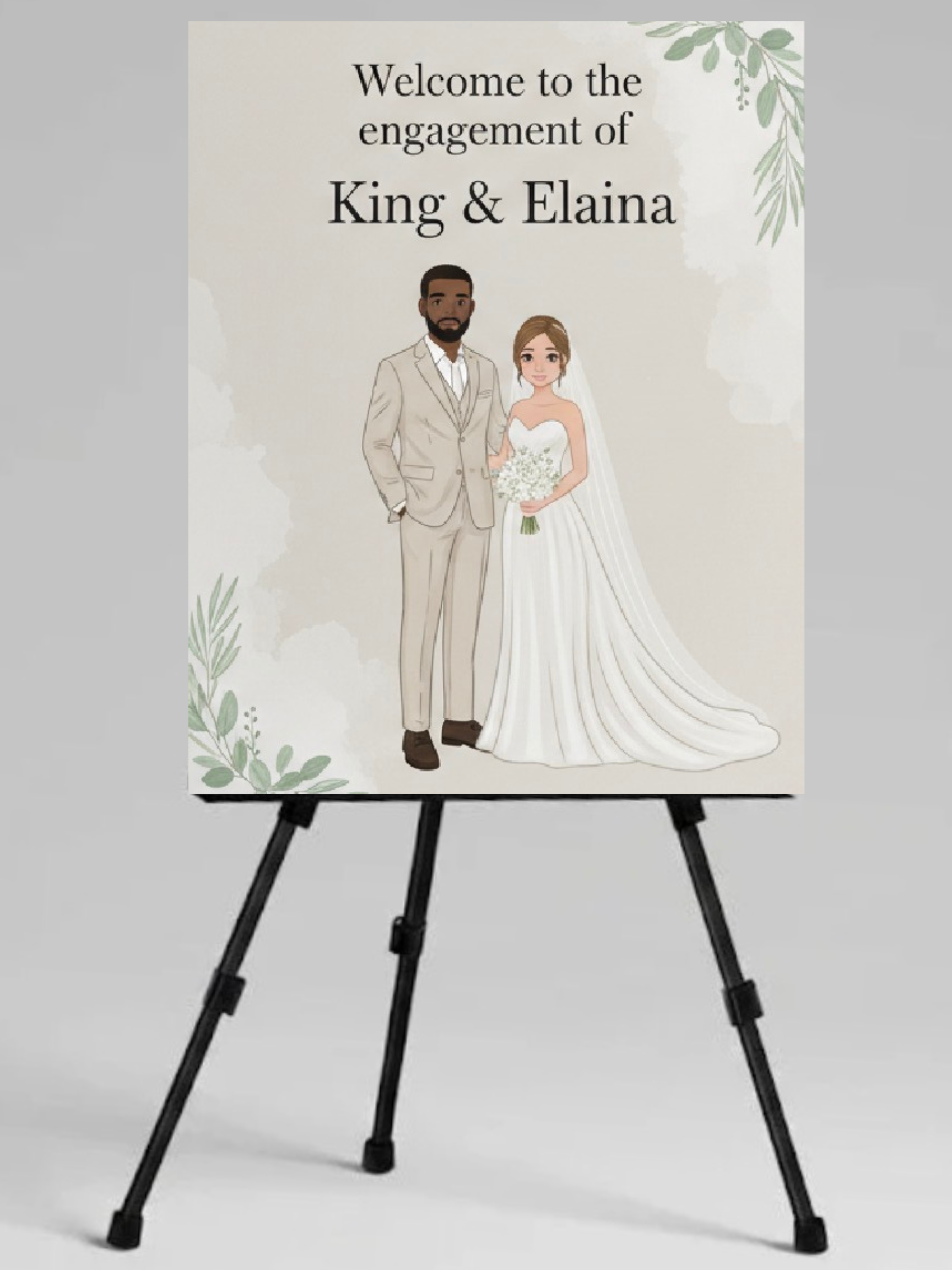 Engagement Welcome Sign