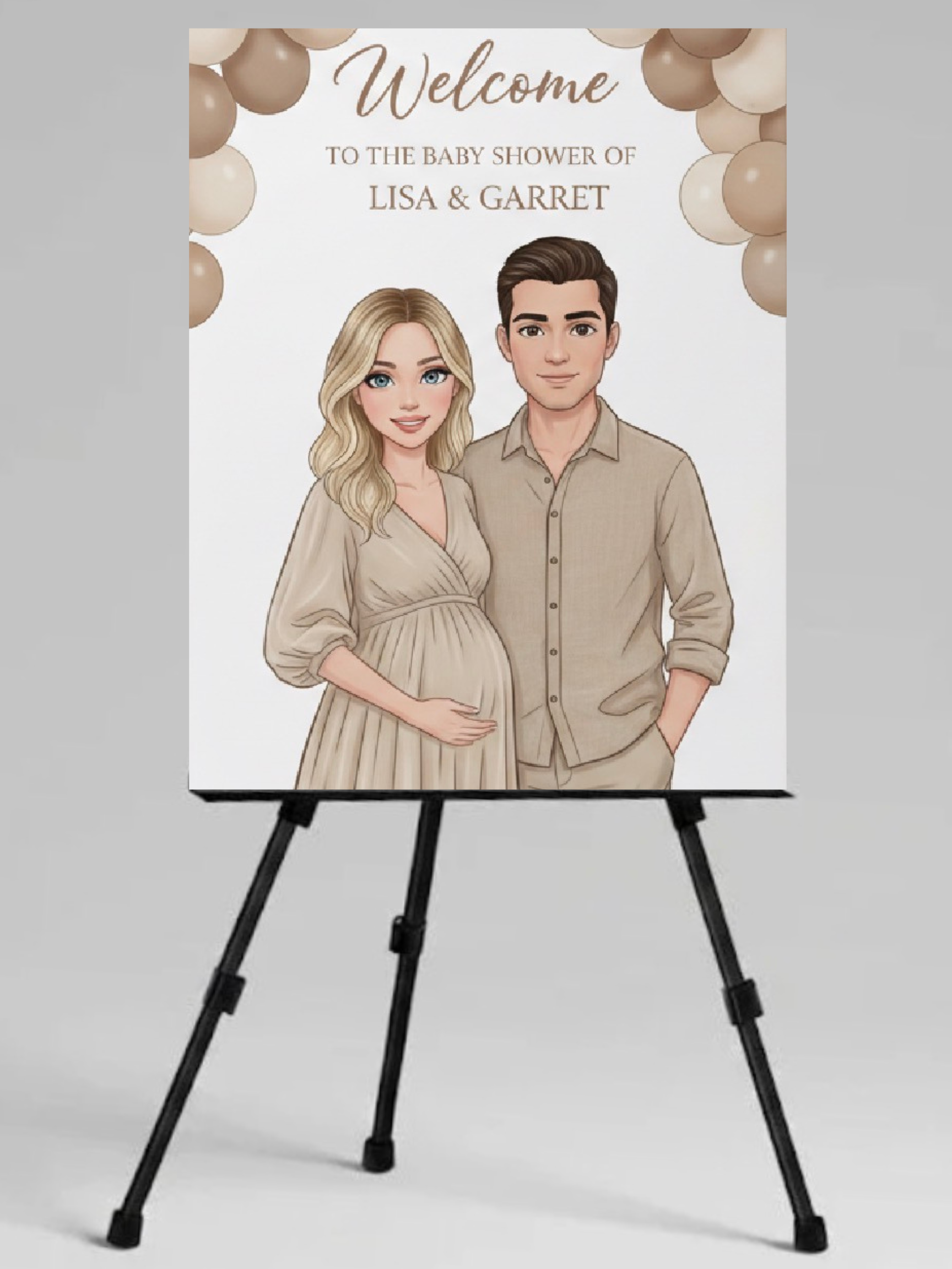 Baby Shower Welcome Sign