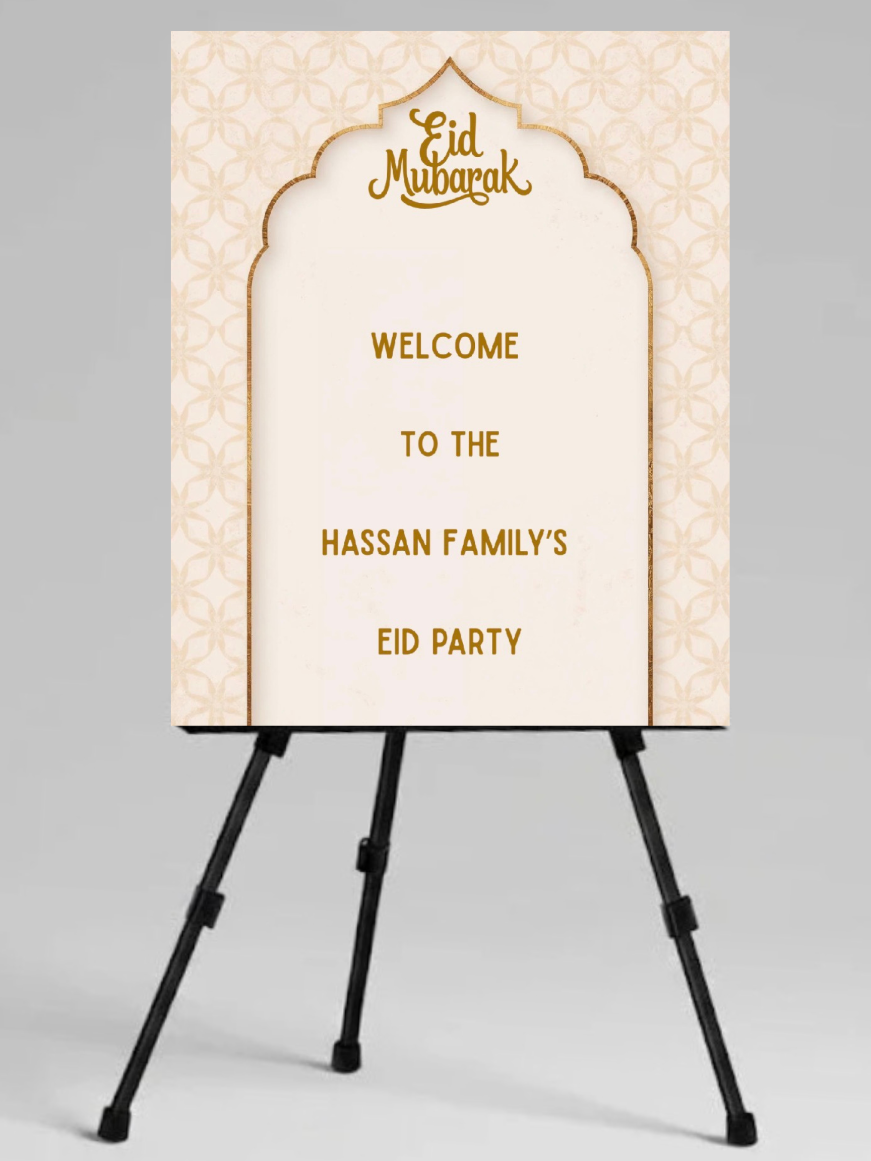Eid Welcome Sign