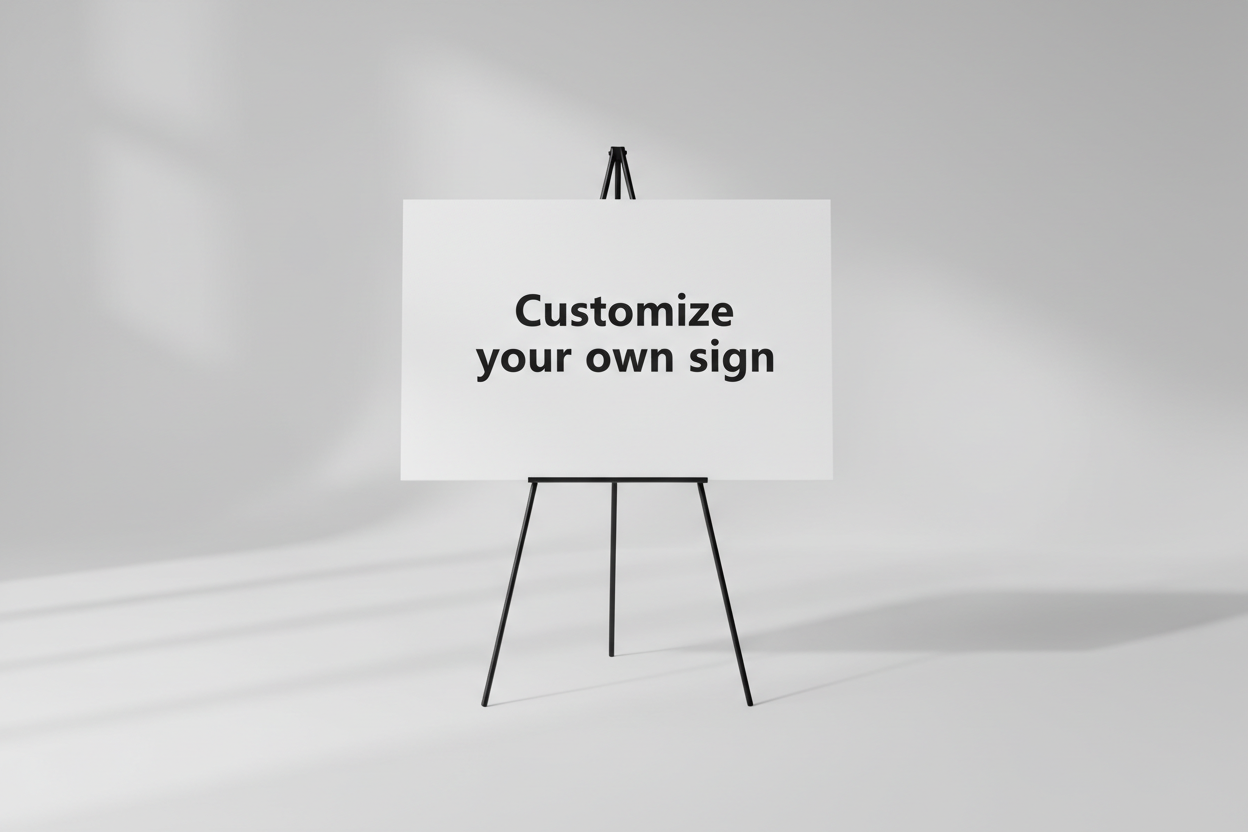 Customize Your Own Sign – EventSignage